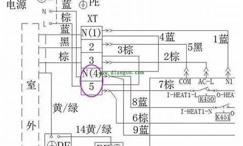 空调在线路图的符号表示-空调电路符号